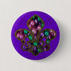 Botón de la flor de lis
