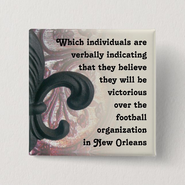 botón de la "flor de lis" (Anverso)