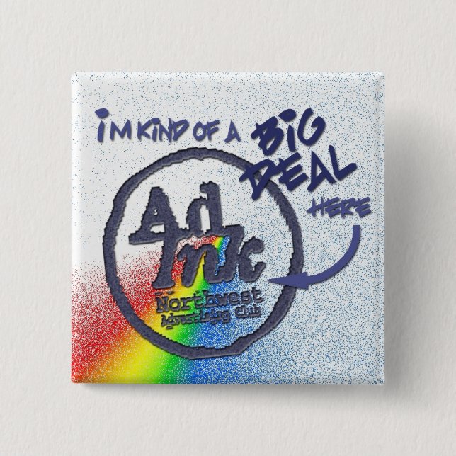 Botón de la gran cosa de AdInk, estilo de la (Anverso)