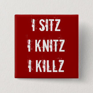 Botón de la ha - Sitz Knitz Killz