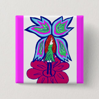 Botón de la hada de la flor