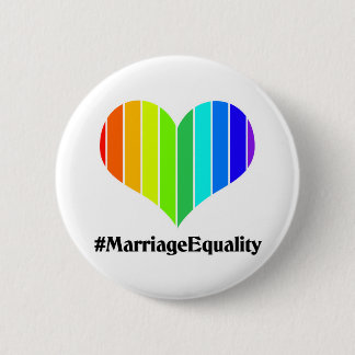 Botón de la igualdad del matrimonio homosexual