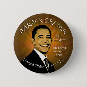 Botón de la inauguración de Obama
