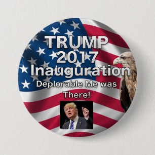 Botón de la inauguración del triunfo deplorable 
