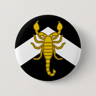 botón de la insignia de la población de al-Barran
