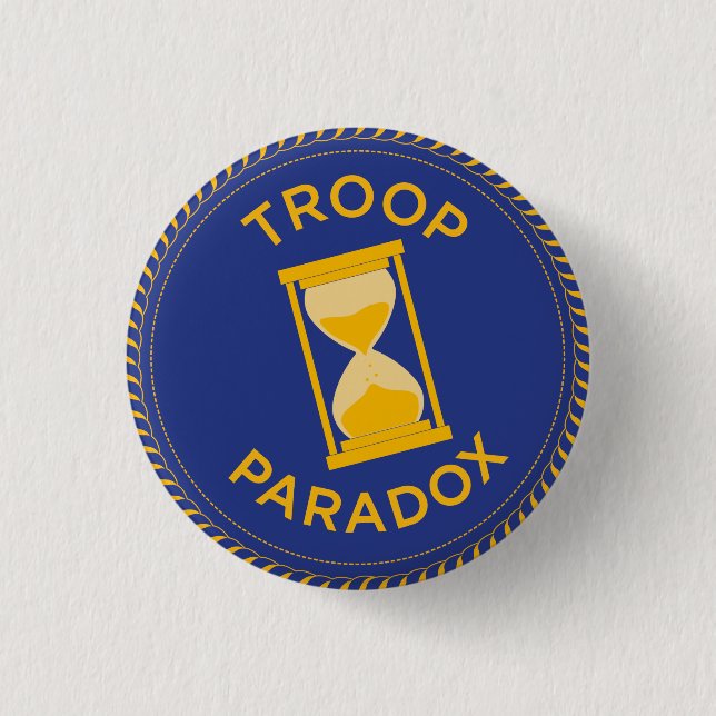 Botón de la insignia de la tropa de IGGPPCamp 2019 (Anverso)