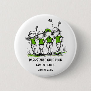 botón de la Liga de Golf de Damas