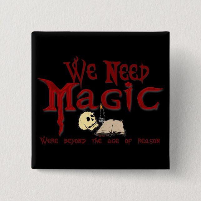 Botón de la magia de la necesidad (Anverso)