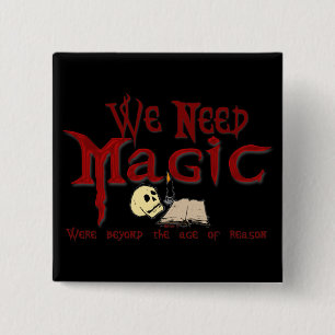 Botón de la magia de la necesidad