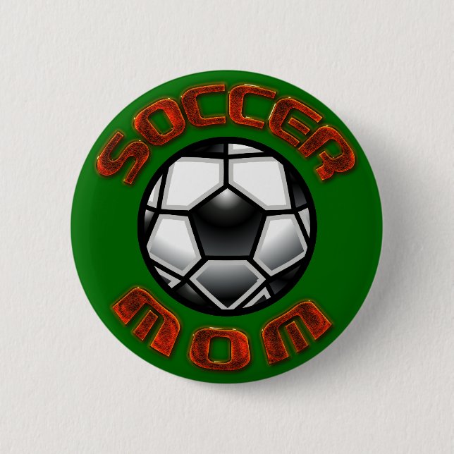 Botón de la mamá del fútbol (Anverso)