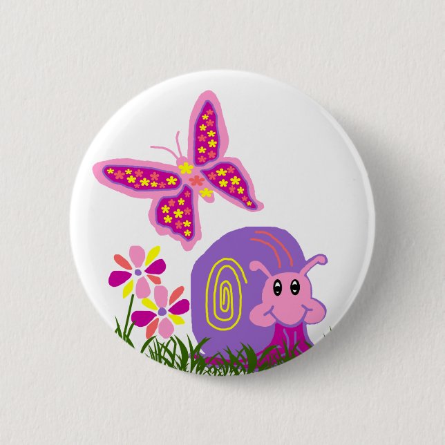 Botón de la mariposa del caracol n (Anverso)
