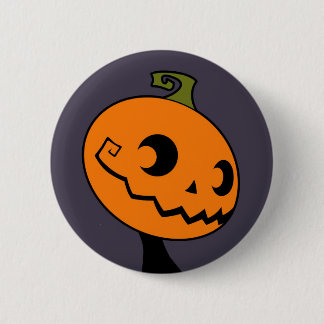 Botón de la mascota de Halloween