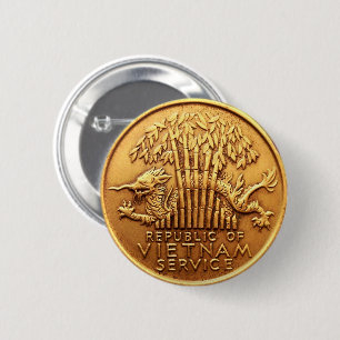 Botón de la medalla al servicio de Vietnam