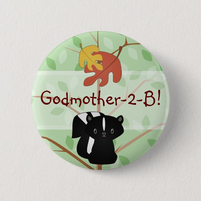 Botón de la mofeta del arbolado (Anverso)