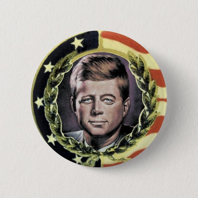 Botón de la nostalgia de JFK (Anverso)
