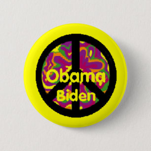 Botón de la paz de Obama Biden