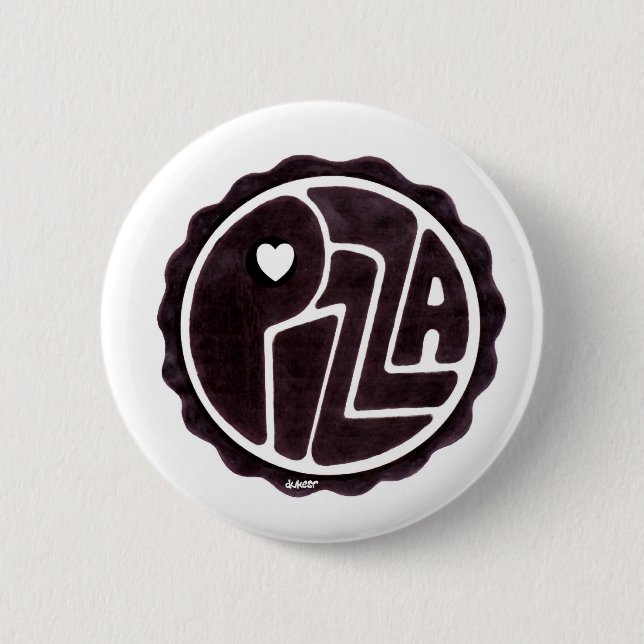 BOTÓN DE LA PIZZA DEL AMOR (Anverso)