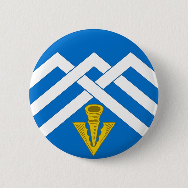 botón de la placa de la población de la Baronía de (Anverso)