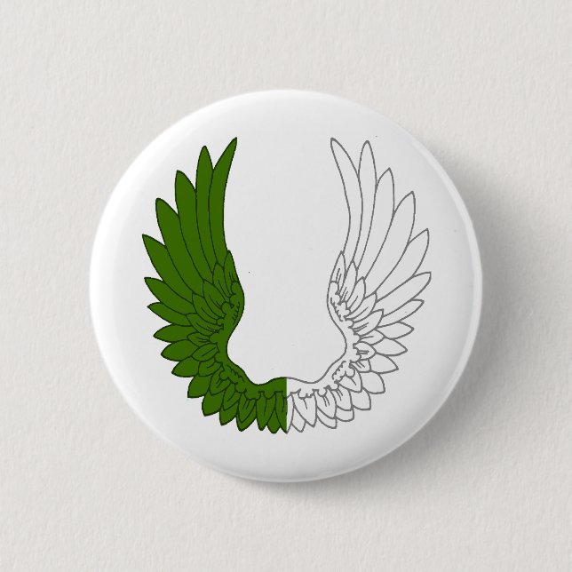 botón de la placa de población de la baronía de la (Anverso)