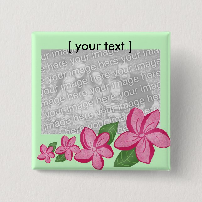 Botón de la plantilla de Plumaria (Anverso)