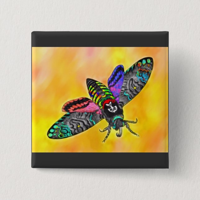 Botón de la polilla del gótico (Anverso)