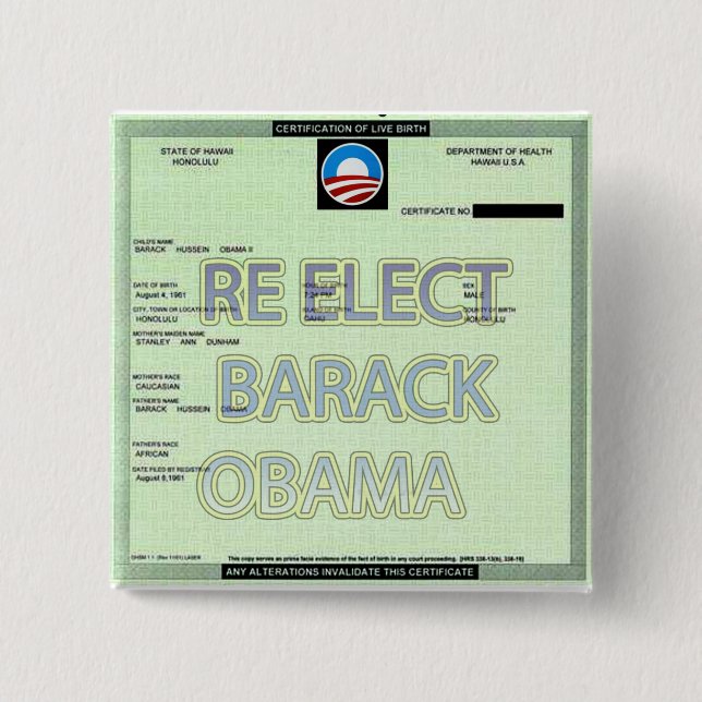 BOTÓN DE LA PRUEBA DE LA PARTIDA DE NACIMIENTO (Anverso)