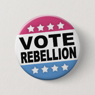 Botón de la rebelión del voto