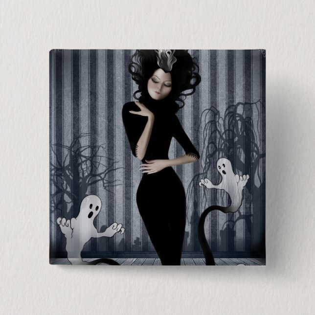 Botón de la reina del Seance (Anverso)