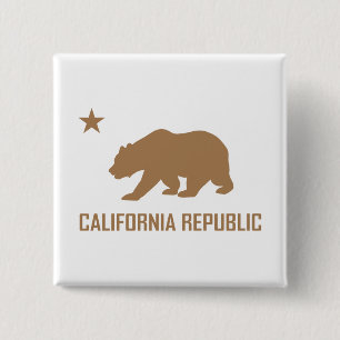 Botón de la república de California