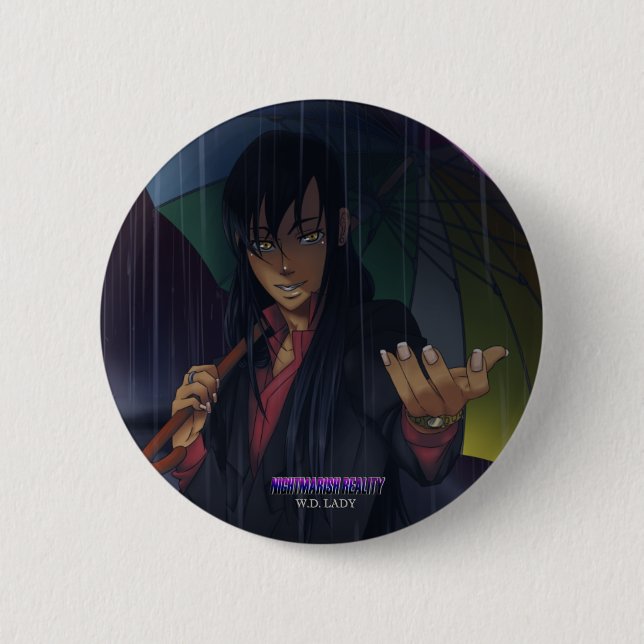 Botón de la ruda (realidad de pesadilla) (Anverso)