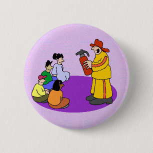 Botón de la seguridad contra incendios