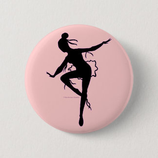 Botón de la silueta de la bailarina de Prima