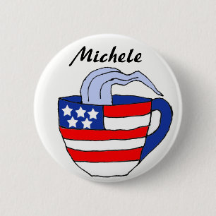 Botón de la taza de té de Micaela Bachmann del B