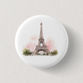 Botón de la Torre Eiffel de París
