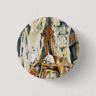 Botón de la torre Eiffel de Roberto Delaunay