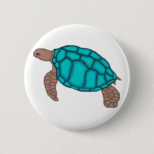 Botón de la tortuga de mar del orgullo de Honu