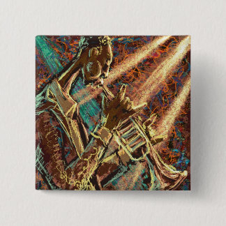 Botón de la trompeta del JAZZ