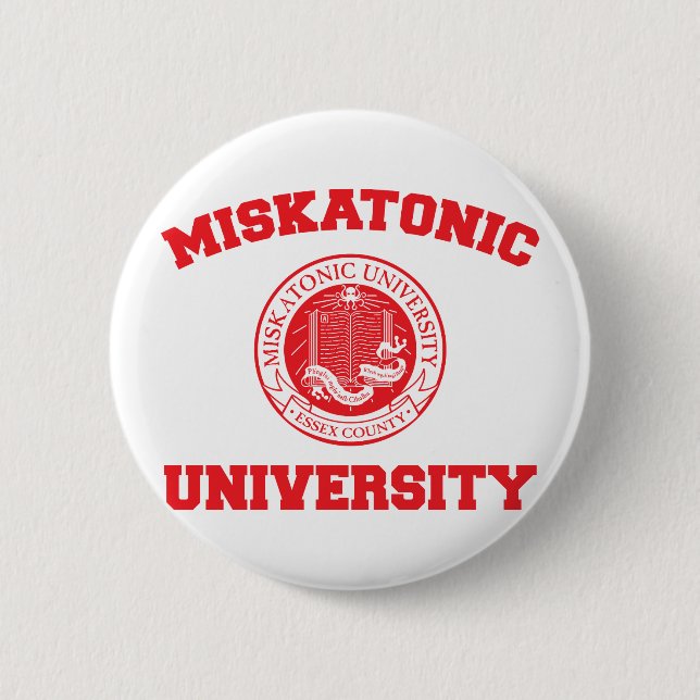 botón de la Universidad de Miskatonic (Anverso)
