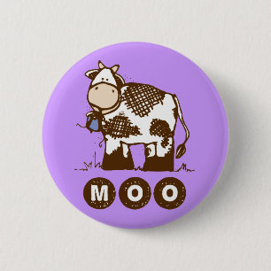 Botón de la vaca del MOO