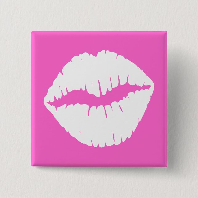 Botón de Labios Blancos (Anverso)