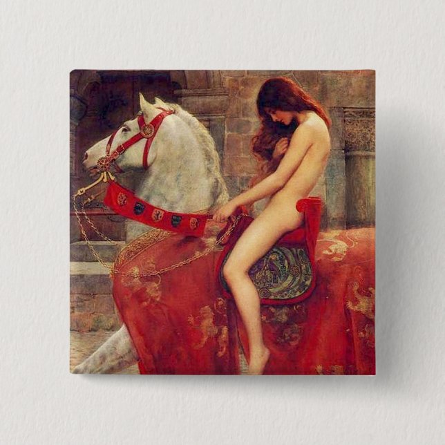Botón de Lady Godiva (Anverso)
