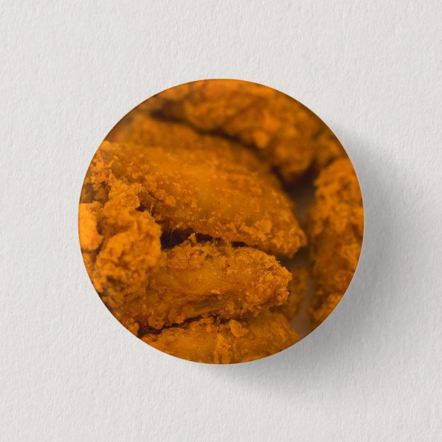 Botón de las alas de pollo frito (Anverso)