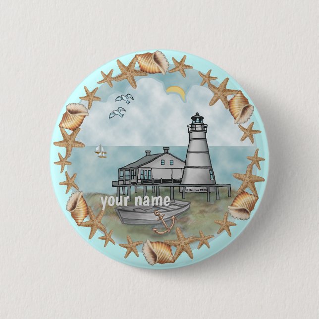 botón de las cáscaras de Luisiana (Anverso)