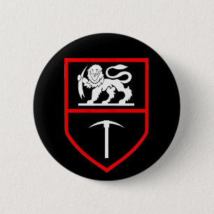 Botón de las insignias del ejército de Rhodesian