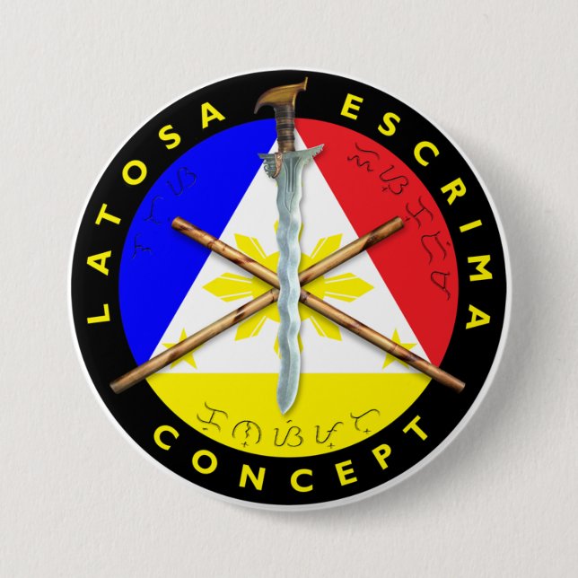 Botón de Latosa Escrima (Anverso)