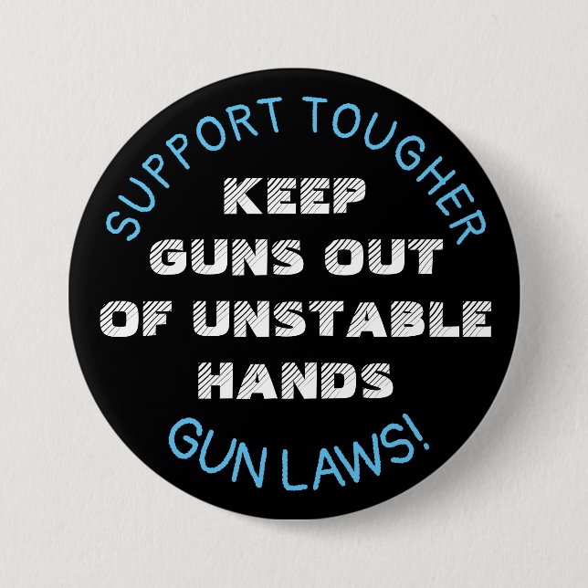 Botón de leyes de armas más rígidas (Anverso)