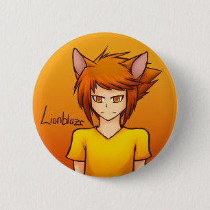 Botón de Lionblaze Nekomimi
