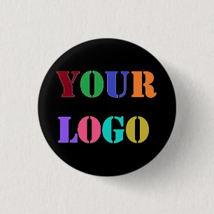 Botón de Logo de Empresa Personalizado Elegir Colo