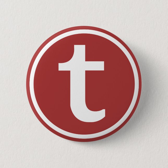 Botón de logotipo T (Anverso)