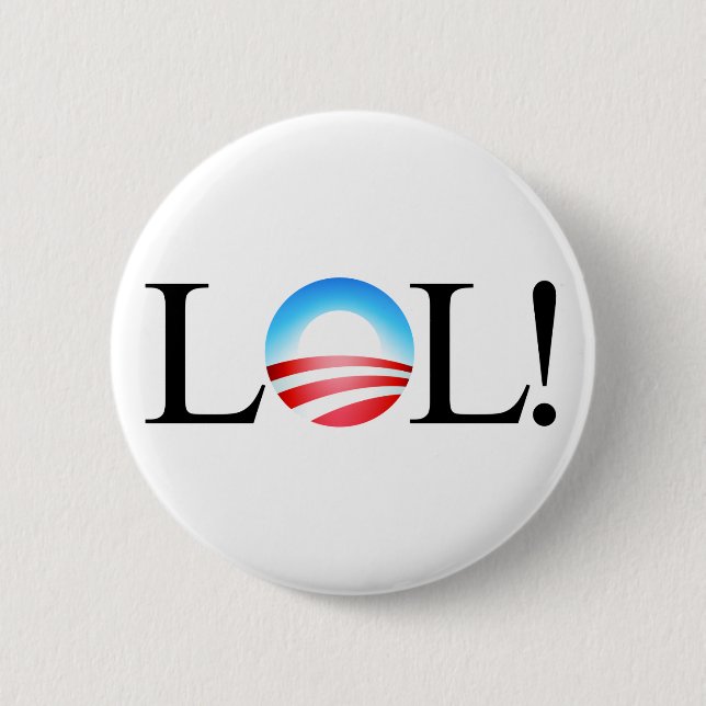 Botón de LOL Obama (Anverso)